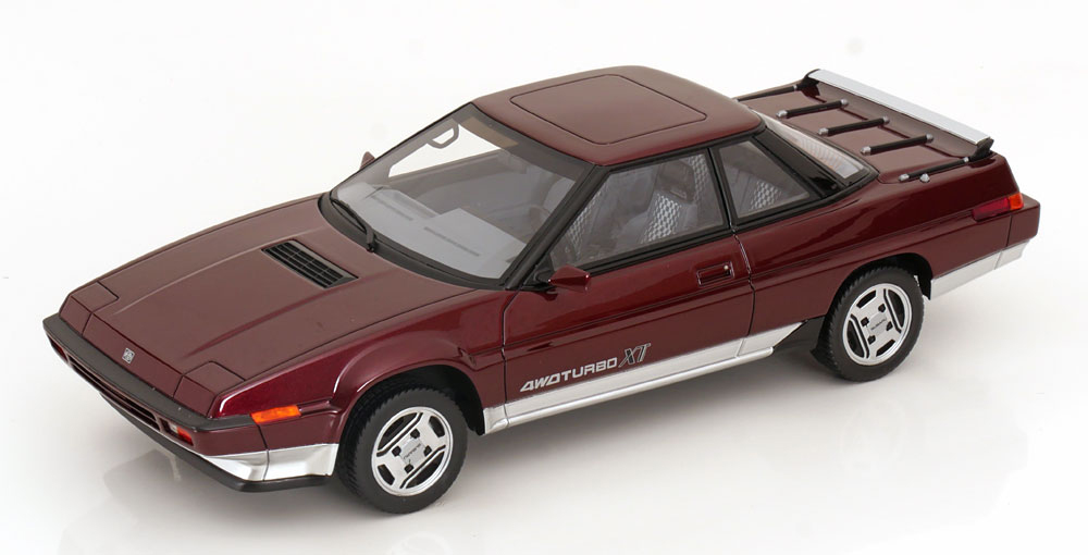 SUBARU XT TURBO 4WD 1985, REDMETALLIC