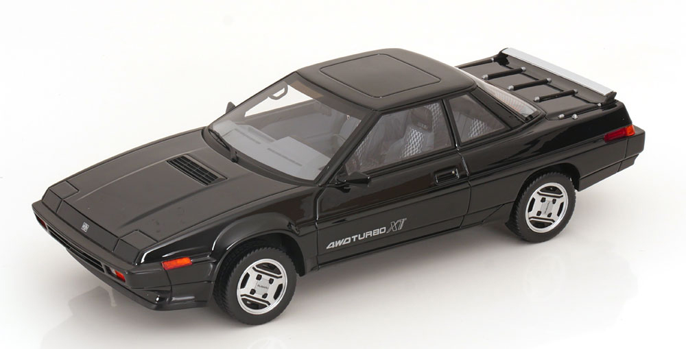 SUBARU XT TURBO 4WD 1985, BLACK