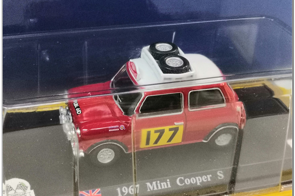 MINI COOPER S 1967 RALLY MONTE CARLO WINNER #177