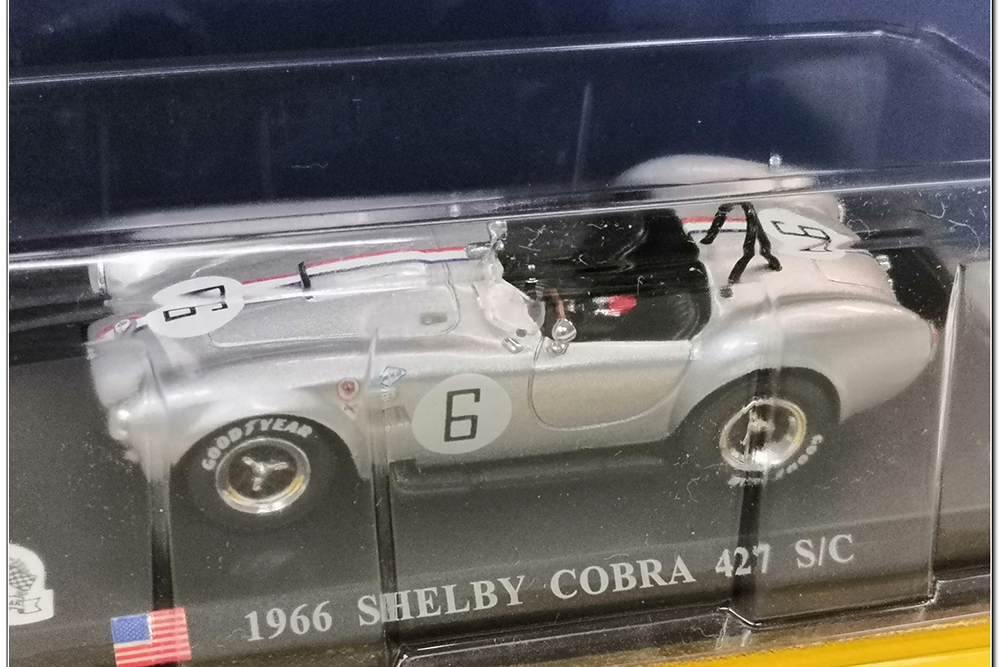 SHELBY COBRA 427 S/C 1966 SILVER #6