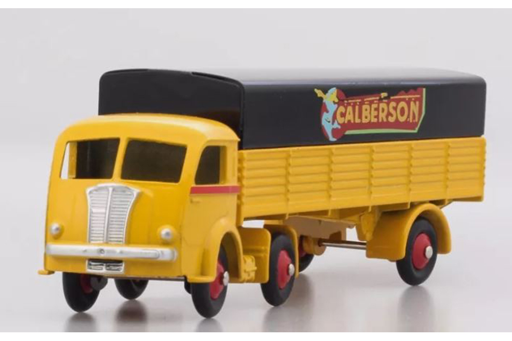 PANHARD СЕДЕЛЬНЫЙ ТЯГАЧ С ПОЛУПРИЦЕПОМ CALBERSON / ПАНХАРД КАЛБЕРСОН ЖЕЛТЫЙ