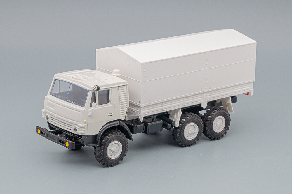 КАМСКИЙ 43101-010 БОРТОВОЙ С ТЕНТОМ, БЕЛЫЙ