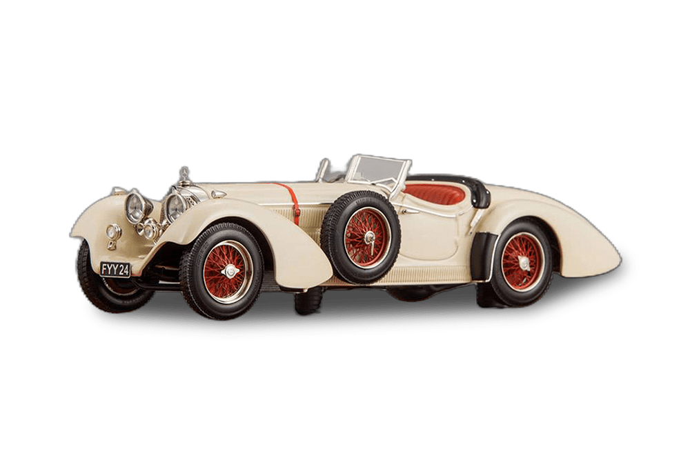 MERCEDES-BENZ SS BY ERDMANN &AMP; ROSSI БЕЖЕВЫЙ С ОПУЩЕННЫМ ВЕРХОМ