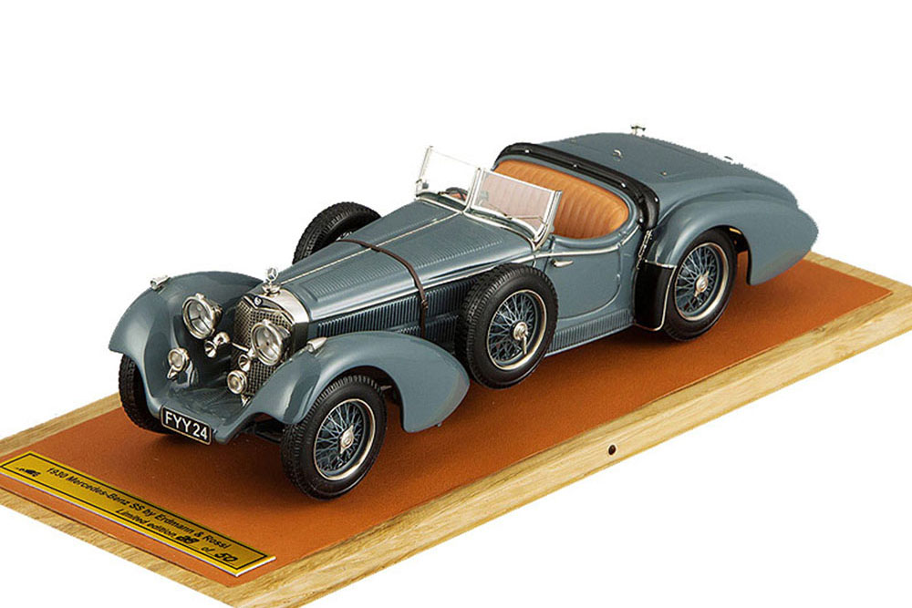 MERCEDES-BENZ SS BY ERDMANN &AMP; ROSSI СЕРЫЙ С ОПУЩЕННЫМ ВЕРХОМ