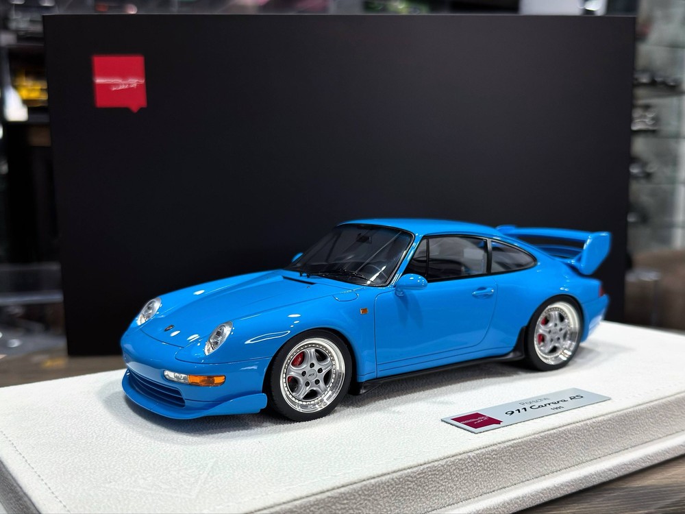 PORSCHE 911(993) CARRERA RS 1995 (JAPAN VER.) BLUE / ПОРШЕ 911 993 КАРРЕРА RS ЯПОНИЯ ВЕРСИЯ СИНИЙ