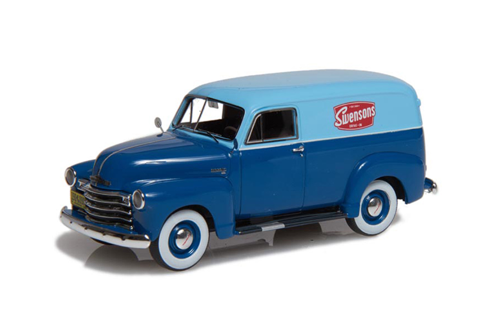 CHEVROLET 3100 DELIVERY TRACK 1949 BLUE