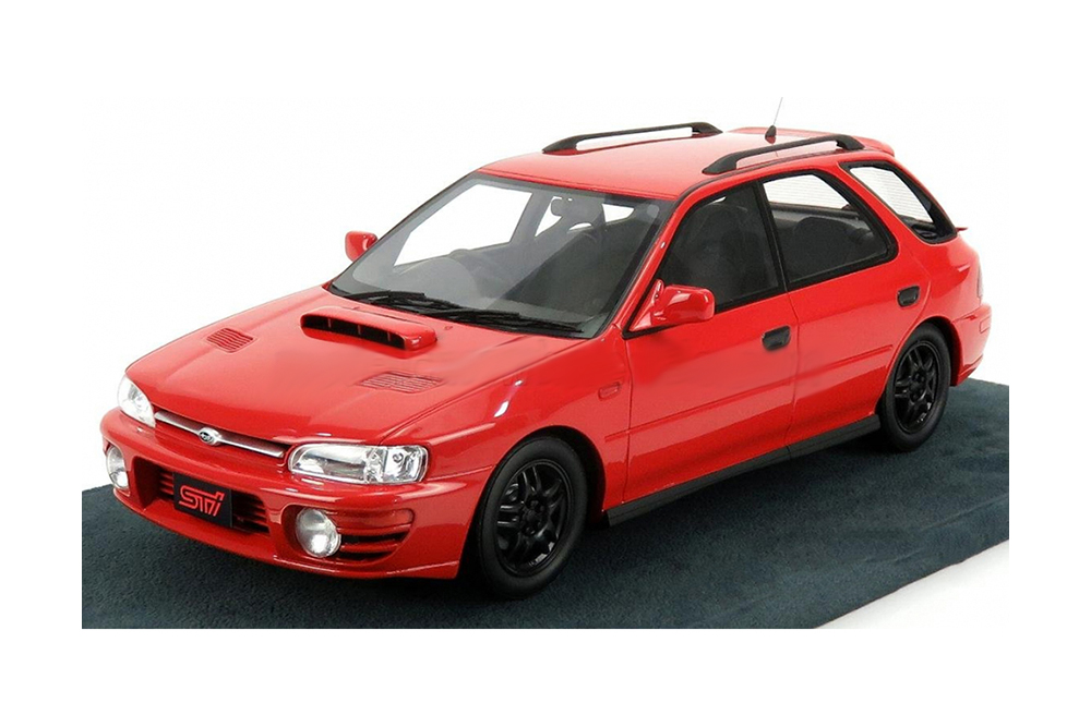 SUBARU IMPREZA WRX SPORT WAGON (GF8) (1994), RED