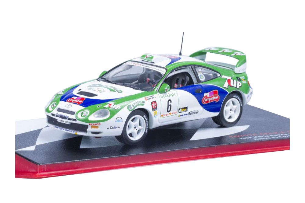 TOYOTA CELICA GT-FOUR JOSE MARIA PONCE GASPAR LEON #6 1996