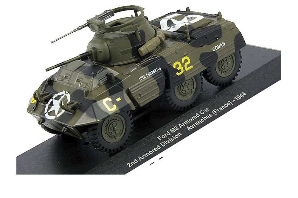 Armor 8. Ford m8 Armored Франция 1944 1 43.