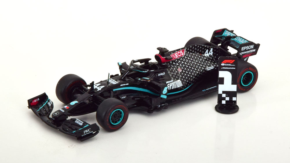 MERCEDES AMG F1 W11 PERFORMANCE WINNER GP TUSCANY ITALY WORLD CHAMPION 2020 (ДЛИНА МОДЕЛИ 6-10 СМ)