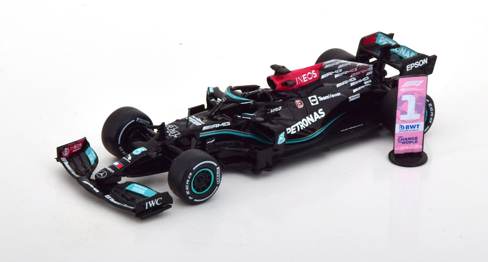 MERCEDES AMG F1 W12 E PERFORMANCE WINNER GP GREAT BRITAIN 2021 (ДЛИНА МОДЕЛИ 6-10 СМ)