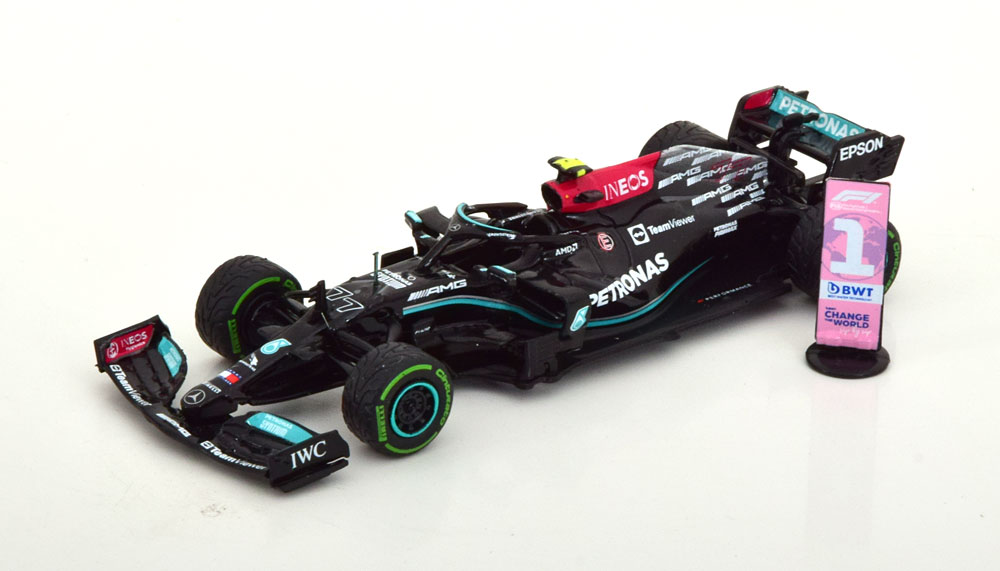 MERCEDES AMG F1 W12 E PERFORMANCE WINNER GP TURKEY 2021 (ДЛИНА МОДЕЛИ 6-10 СМ)