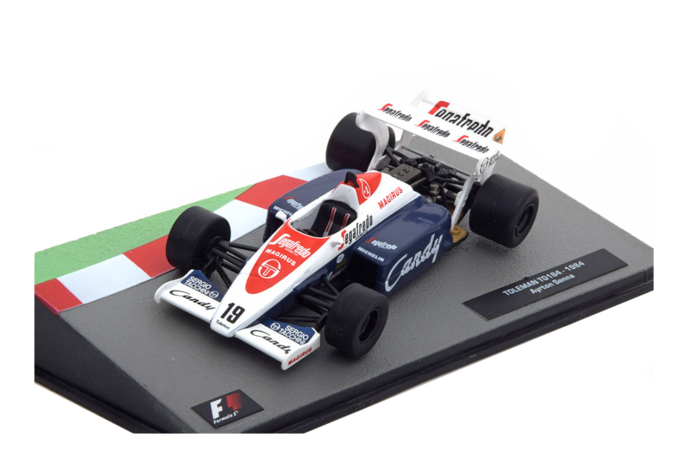 TOLEMAN HART TG184 1984 AYRTON SENNA / ТОЛЕМАН АЙРТОНА СЕННЫ