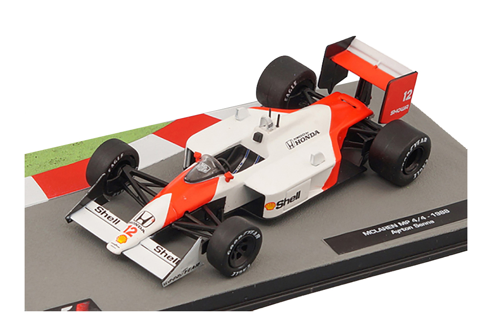 MCLAREN MP4/4 1988 AS DRIVEN BY AYRTON SENNA, FORMULA 1 AUTO COLLECTION 1