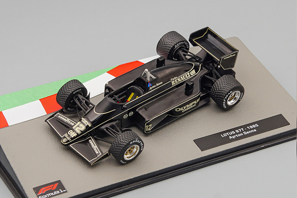 LOTUS 97T, SENNA (1985), BLACK