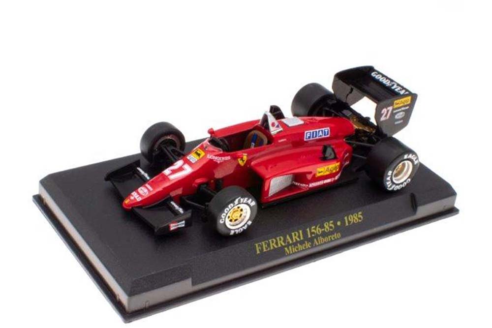 FERRARI 156-85 #27 MICHELE ALBORETO "SCUDERIA FERRARI" 2 МЕСТО 1985