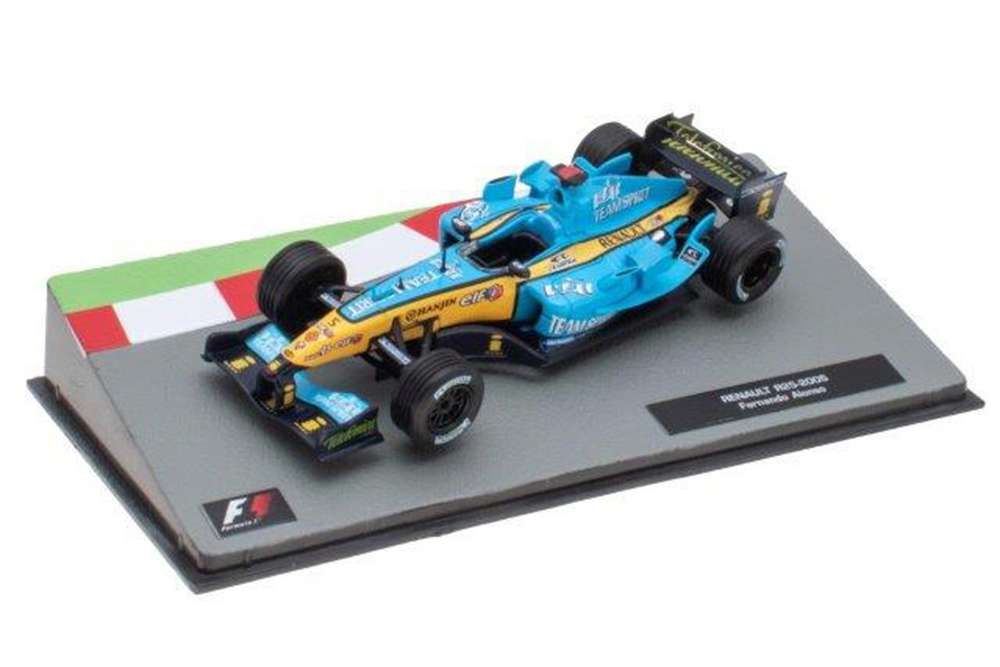 RENAULT R25 #5 "MILD SEVEN RENAULT F1 TEAM" FERNANDO ALONSO ЧЕМПИОН МИРА 2005
