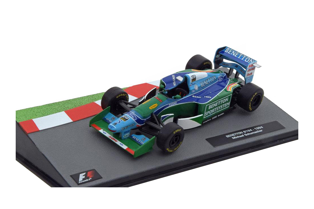 BENETTON B194 #5 MILD SEVEN BENETTON FORD MICHAEL SCHUMACHER ЧЕМПИОН МИРА 1994