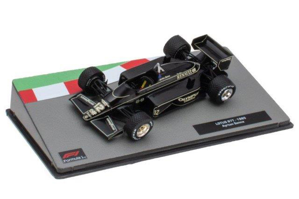 LOTUS 97T #12 "JOHN PLAYER SPECIAL" AYRTON SENNA 1985