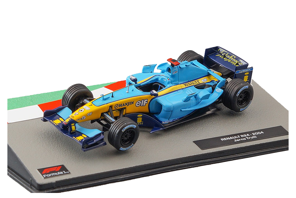 RENAULT R24 #7 "MILD SEVEN RENAULT F1 TEAM" JARNO TRULLI 2004