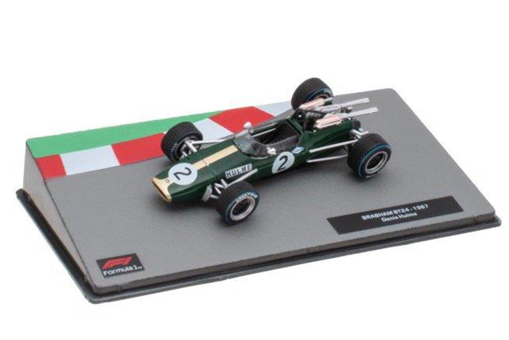 BRABHAM BT24 #2 "BRABHAM-REPCO" DENIS HULME ЧЕМПИОН МИРА 1967