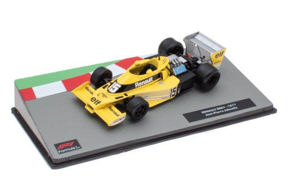 RENAULT RS 01 #15 "ÉQUIPE RENAULT ELF" JEAN PIERE JABOUILLE 1977