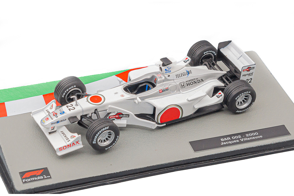 BAR 002 #22 "LUCKY STRIKE BAR HONDA" JACQUES VILLENEUVE 2000
