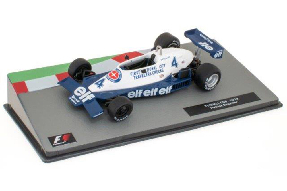 TYRRELL 008 #4 "ELF TEAM TYRRELL" PATRICK DEPAILLER 1978