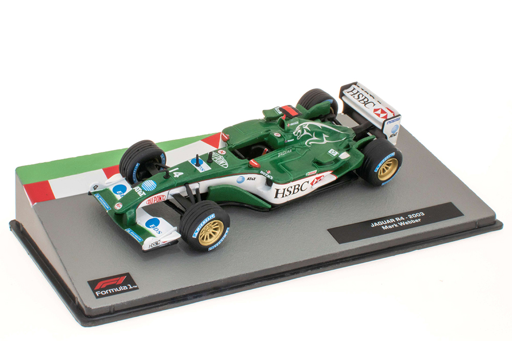 JAGUAR R4 #14 "HSBC JAGUAR RACING" MARK WEBBER 2003