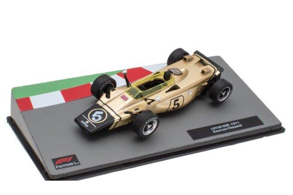 LOTUS 56B #5 GOLD LEAF TEAM LOTUS EMERSON FITTIPALDI 1971