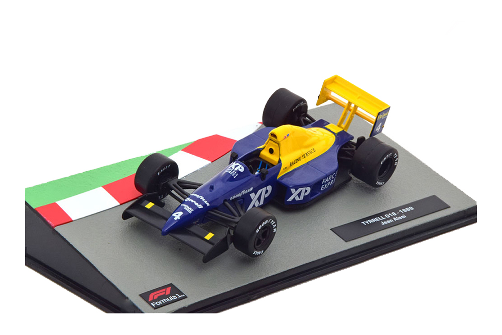TYRRELL FORD 018 #4 TYRRELL RACING ORGANISATION JEAN ALESI 1989