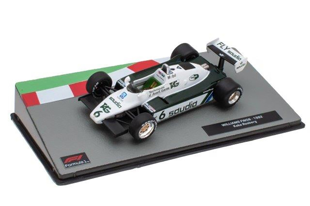 WILLIAMS FORD FW08 #6 TAG WILLIAMS RACNG TEAM KEKE ROSBERG ЧЕМПИОН МИРА 1982