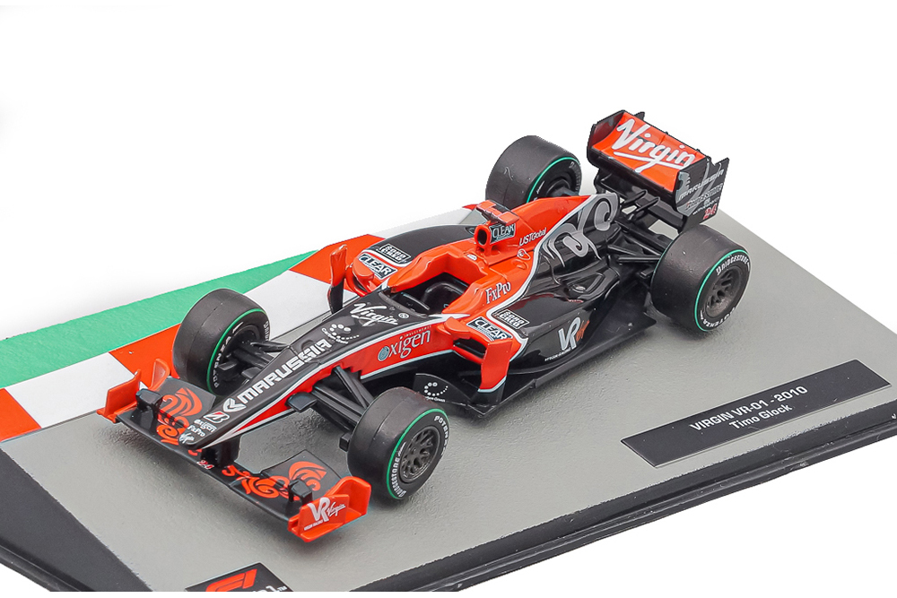 VIRGIN VR-01 #24 "VIRGIN RACING" TIMO GLOCK 2010