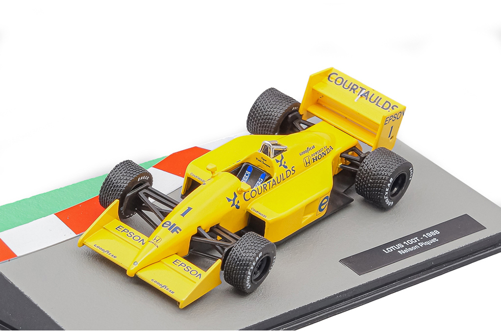 LOTUS 100T #1 "TEAM CAMEL LOTUS HONDA" NELSON PIQUET SAN MARINO GP 1988