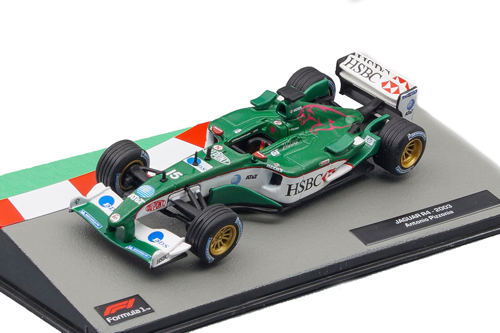 JAGUAR R4 #15 "HSBC JAGUAR RACING" ANTONIO PIZZONIA 2003