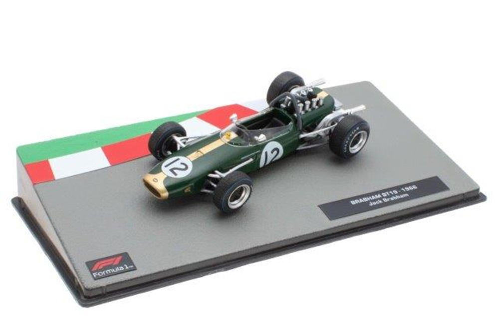 BRABHAM BT19 #12 "BRABHAM RACING ORGANISATION" JACK BRABHAM ЧЕМПИОН МИРА 1966