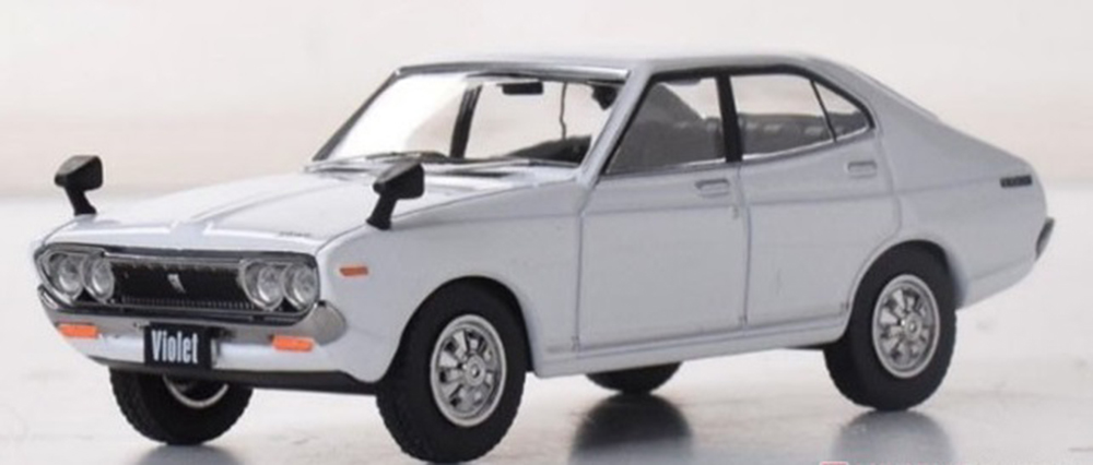 NISSAN VIOLET DELUXE 1973, WHITE