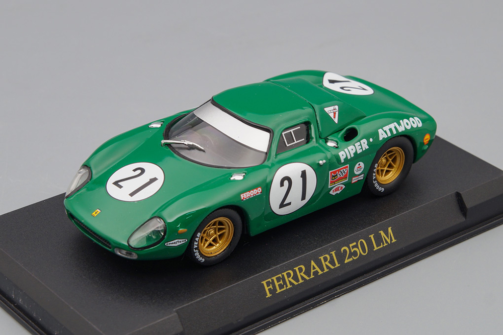 FERRARI 250 LM, FERRARI COLLECTION 15, GREEN