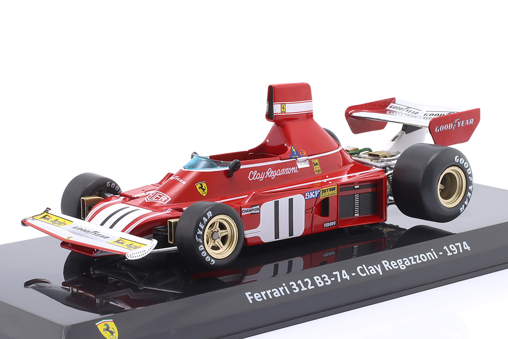 FERRARI 312B3 #11 FORMULA 1 1974 CLAY REGAZZONI / ФЕРРАРИ 312B3 ФОРМУЛА-1 КЛЕЙ РЕГАЦЦОНИ
