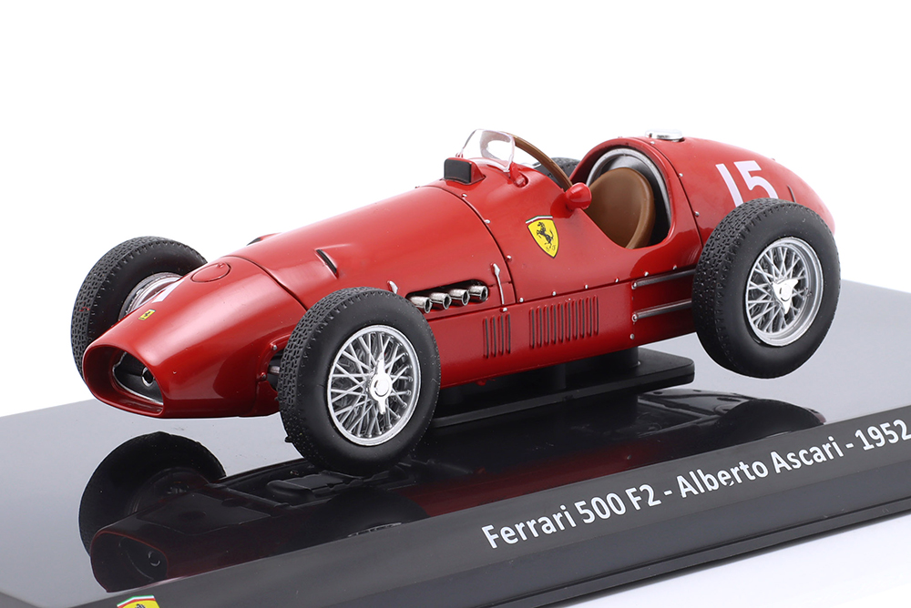 FERRARI 500 F2 #15 FORMULA 1 WORLD CHAMPION 1952 ALBERTO ASCARI / ФЕРРАРИ 500 F2 ФОРМУЛА-1 ЧЕМПИОН МИРА АЛЬБЕРТО АСКАРИ