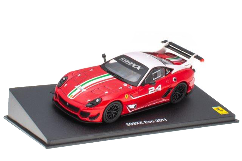 FERRARI 599XX EVO #24 2011 RED / ФЕРРАРИ 599XX EVO #24 2011 КРАСНЫЙ