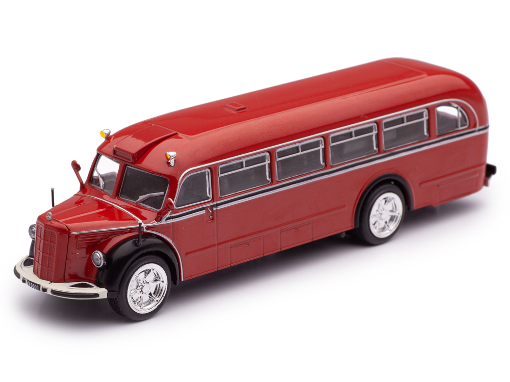 MERCEDES-BENZ O 6600 КРАСНЫЙ С ЧЕРНЫМ (ПОЖАРНЫЙ)