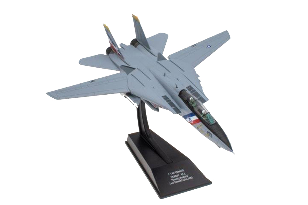 GRUMMAN F-14D TOMCAT US NAVY VF-2 BOUNTY HUNTERS LAST TOMCAT CRUISE 2003 (МОДЕЛЬ 214Г 16,5X25X6,25СМ)