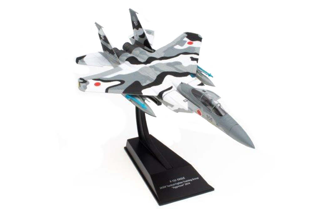 MCDONNELL DOUGLAS F-15J EAGLE JAPAN AIR SELF-DEFENSE FORCE TACTICAL FIGHTER TRAINING GROUP AGGRESSOR 2014 (МОДЕЛЬ 206Г 16,5X25X6,25СМ)