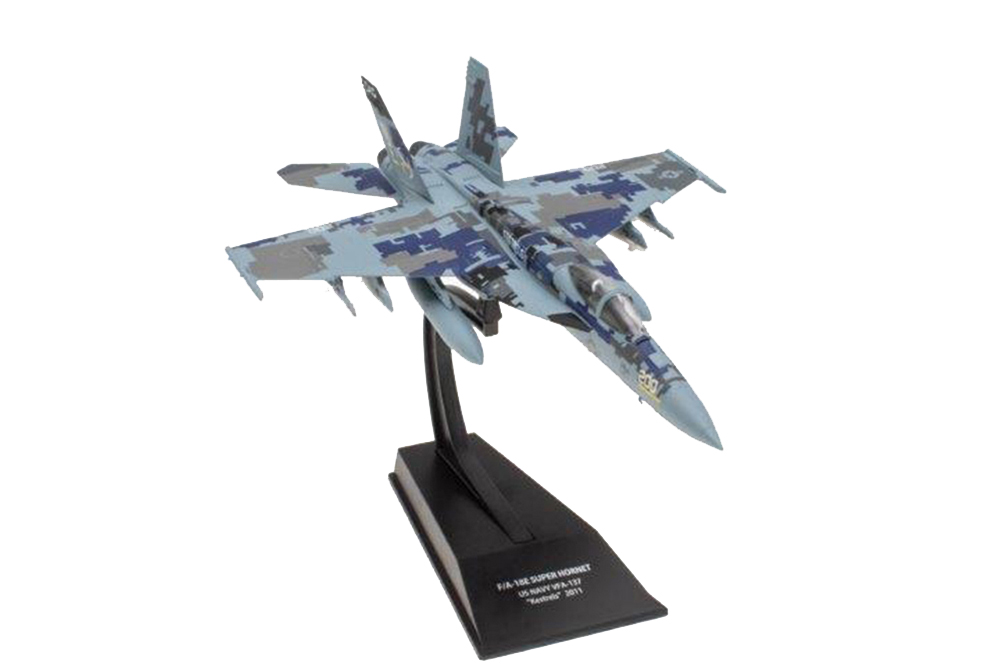 MCDONNELL DOUGLAS F-A-18E SUPER HORNET US NAVY 2011 (МОДЕЛЬ 16,5X25X6,25СМ)