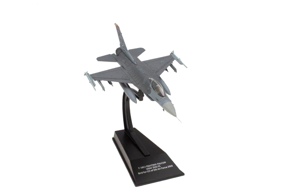 GENERAL DYNAMICS F-16CJ FIGHTING FALCON USAF 35TH FS BIRD FOR CO OF 5TH AIR FORCE 2005 (МОДЕЛЬ 157Г 16,5X25X6,25СМ)