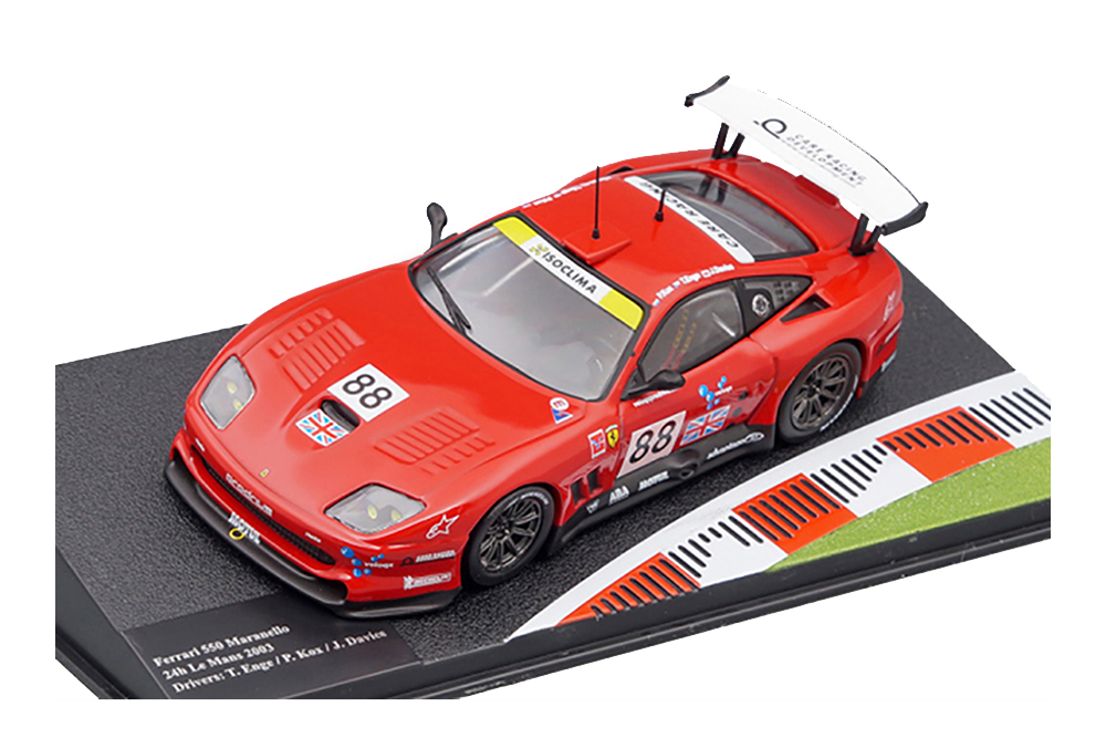 FERRARI 550 MARANELLO RED (FERRARI RACING COLLECTION #1)