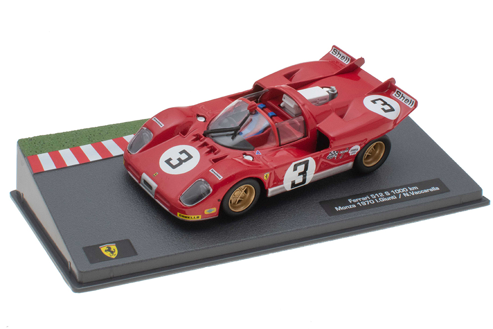 FERRARI 512 S #3 GIUNTI/VACCARELLA 1000 KM MONZA 1970