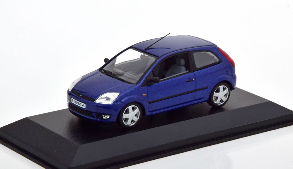 FORD FIESTA 3DOOR 2001 BLUEMETALLIC