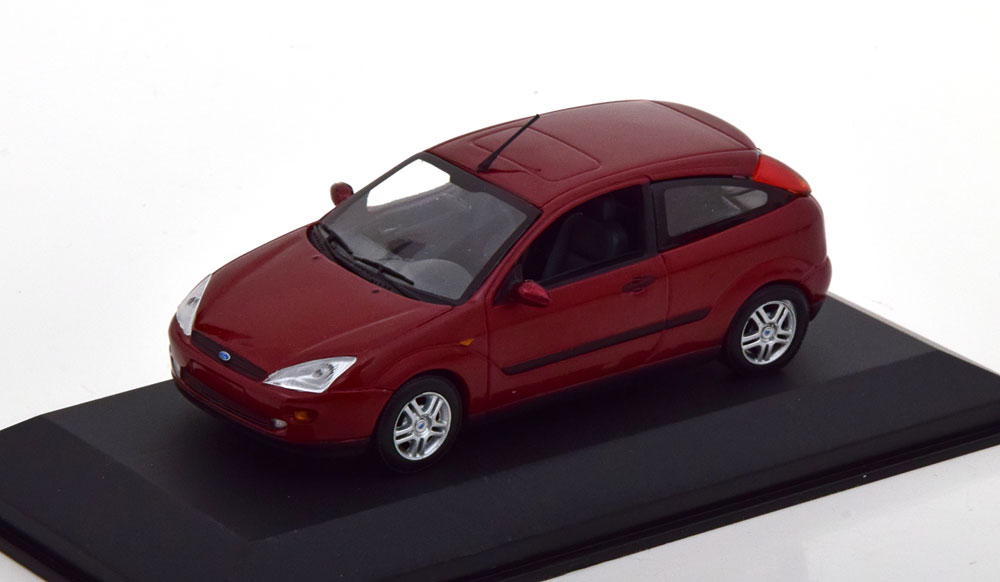 FORD FOCUS 3DOOR 1998 DARKRED-METALLIC